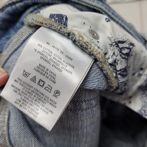 Pilcro Anthropologie slim boyfriend shorts relaxed - Picture 5 of 6